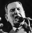 Juan Domingo Perón morreu em 1º de julho de 1974, oito meses após iniciar seu terceiro mandato como presidente da Argentina  Foto: Getty Images / BBC News Brasil