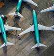 Aeronaves Boeing 737 MAX em fábrica da Boeing em Washington, EUA
21/3/2019 REUTERS/Lindsey Wasson/Arquivo  Foto: Reuters