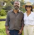 José Inocêncio (Marcos Palmeira) e Aurora (Malu Mader) em Renascer (Globo / Fábio Rocha)  Foto: RD1
