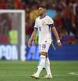 Kylian Mbappé em ação na partida contra a Espanha, na semifinal da Euro 2024 –  Foto: Franck Fife/AFP via Getty Images / Jogada10