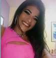 Camille Vitória Monteiro, de 21 anos, trabalhava como faxineira e era mãe de três crianças  Foto: Reprodução/TV Globo