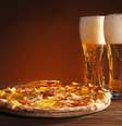 A pizza pode ser harmonizada com cerveja  Foto: Africa Studio | Shutterstock / Portal EdiCase