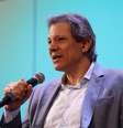 'Fui parcialmente derrotado, mas fui o único que conseguiu cobrar alguma coisa', disse Haddad, no Congresso da Abraji  Foto: Rovena Rosa/Agencia Brasil Rovena Rosa/Agência Brasil / Estadão