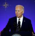 Biden realizou coletiva de imprensa na quinta (11) para comprovar sua viabilidade política  Foto: Getty / Perfil Brasil
