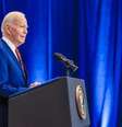 O presidente democrata Joe Biden disse que vai manter a candidatura à reeleição  Foto: Ricardo Stuckert/PR / Perfil Brasil