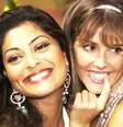 Jaque (Juliana Paes) e Darlene (Deborah Secco) em 'Celebridade': o anonimato se tornou insuportável em tempos de fama instantânea nas redes sociais  Foto: Reprodução