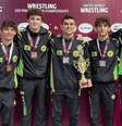 Medalhistas brasileiros no Pan-Americano Sub-20 de wrestling  Foto: Medalhistas brasileiros no Pan-Americano Sub-20 de wrestling ( Instagram @cbw_oficial) / Olimpíada Todo Dia