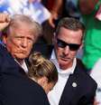 Donald Trump é ferido  Foto: Brendan McDermid