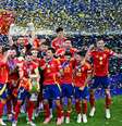 Espanha conquistou o tetra da Eurocopa em 2024  Foto: Angelika Warmuth / Reuters