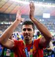 Rodri comemora título espanhol da Eurocopa  Foto: Getty Images