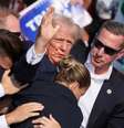 Trump foi atingido na orelha  Foto: Reuters / BBC News Brasil