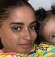 MC Loma: filha engasga com coxinha e dá susto em mãe  Foto: Reprodução/Instagram / Estadão
