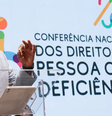 Conferência pede recursos para direitos de pessoas com deficiência  Foto: Antônio Cruz/Agência Brasil