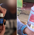 Mulher é presa suspeita de dopar companheiro e jogar soda cáustica no órgão genital dele  Foto: Reprodução/PCGO