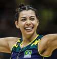 A central Ana Carolina é destaque da seleção brasileira de vôlei feminino nas Olimpíadas  Foto: Reprodução/Instagram/volleyballworld 