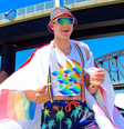 Nick Albiero é o primeiro nadador brasileiro abertamente gay a competir nas Olimpíadas  Foto: Reprodução: Instagram/nickalbiero