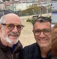 Marcos Caruso e namorado, Marcos Paiva. Reprodução/Instagram  Foto: Mais Novela