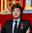 Javier Milei não gostou de declaração do então subsecretário de esportes  Foto: Reuters