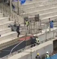 Vídeo mostra operários brigando nas obras do Pacaembu em São Paulo  Foto: Reprodução/Redes Sociais