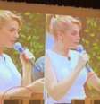 Ana Hickmann se emociona em palestra sobre violência doméstica  Foto: @instagram | Reprodução