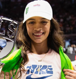 A brasileira Rayssa Leal irá competir nos Jogos Olímpicos de Paris  Foto: Reprodução: Instagram/rayssalealsk8