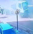 Motorista de betoneira dá ré e esmaga caminhoneiro após discussão de trânsito em MT  Foto: Reprodução