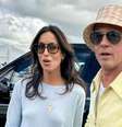 Brad Pitt passeia com a nova namorada, Ines de Ramon  Foto: @instagram | Reprodução