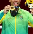 Boxe - No ringue, o Brasil conquistou oito medalhas até hoje, com oito atletas diferentes: Servílio de Oliveira (Cidade do México-1968); Adriana Araújo, Yamaguchi Falcão e Esquiva Falcão (Londres-2012); Robson Conceição (Rio de Janeiro-2016); Abner Teixeira, Beatriz Ferreira e Herbert Conceição (Tóquio-2020) - Foto: Breno Barros/Wikimedia Commons  Foto: Breno Barros/Wikimedia Commons / Jogada10
