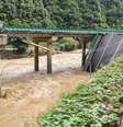 Ponte desaba na China  Foto: Agência estatal da China