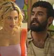 No Rancho Fundo: Blandina termina com Zé Beltino para se fazer de vítima e causa confusão   Foto: Reprodução / Globo / RD1