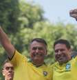 O ex-presidente Jair Bolsonaro (PL) e Alexandre Ramagem, em ato de pré-campanha na Tijuca, zona norte do Rio de Janeiro.  Foto: Pedro Kirilos/Estadão / Estadão