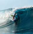 Gabriel Medina treina em Teahupoo.   Foto: Pablo Jimenez / ISA / Esporte News Mundo