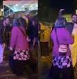 Homem e a mulher flagrados pelos gestos não tiveram os nomes revelados.
  Foto: Reprodução/Instagram