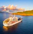 Navio de cruzeiros Aranui 5, que servirá de Vila Olímpica na Polinésia Francesa durante os Jogos de Paris 2024  Foto: Aranui Cruises/Divulgação / Estadão