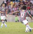 Thiago Silva e Marcelo juntos pelo Fluminense novamente –  Foto: Marcelo Gonçalves/Fluminense / Jogada10