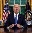 Joe Biden, presidente dos Estados Unidos, faz primeiro pronunciamento após desistir de reeleição  Foto: Reuters