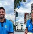 Marcelo Courrege e Carol Barcellos estão em Paris cobrindo a participação dos atletas brasileiros nos jogos  Foto: Reprodução/Instagram