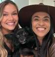 Em março deste ano, Marta e Carrie comemoraram dois anos de namoro  Foto: Reprodução: Instagram/martavsilva10