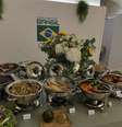 Atletas olímpicos brasileiros têm alimentação variada e caseira na base do Time Brasil em Paris  Foto: Reprodução/Instagram