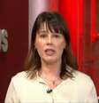 A comentarista Betina Anton em participação sobre a eleição na Venezuela no 'Conexão GloboNews'  Foto: Reprodução/TV