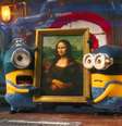 Minions, personagens da Illumination', aparecem com o quadro Mona Lisa na abertura das Olimpíadas de Paris  Foto: TV Globo/Reprodução