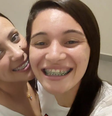 Carla Tatiane usou o Instagram para apoiar a namorada no primeiro jogo  Foto: Reprodução: Instagram/loorenasilva23