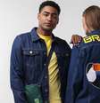A jaqueta jeans com bordado artesanal recebeu elogios de emissora francesa  Foto: Reprodução