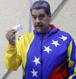 Maduro vota na Venezuela   Foto: Fausto Torrealba