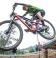 Em sua segunda Olimpíada, Raiza Goulão se sente mais experiente e preparada para voar mais alto no montain bike  Foto: Divulgação