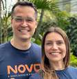 Deltan e Fernanda Dallagnol são filiados ao Partido Novo  Foto: Instagram/deltandallagnol / Estadão