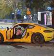 Motorista de Porsche atropelou e matou motociclista em São Paulo  Foto: Reprodução/TV Globo