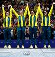 Australianas conquistaram o ouro no revezamento 4x100 livre  Foto: Clodagh Kilcoyne