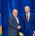Presidente Luiz Inácio Lula da Silva, se encontra com o Presidente dos Estados Unidos, Joe Biden, em Nova York. em setembro de 2023  Foto: Ricardo Stuckert/PR / Perfil Brasil