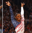 'Uma honra', diz Rebeca Andrade sobre suposta reação de Simone Biles  Foto: Reprodução/Reuters